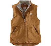 Carhartt Washed Duck Mock Neck Vest carhartt brown (211) M REG