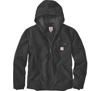 Carhartt - Washed Duck Sherpa Lined Jacket - Freizeitjacke, Gr. M, schwarz (Black)