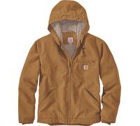 Carhartt - Washed Duck Sherpa Lined Jacket - Freizeitjacke, Gr. M, orange (CarharttBrown)