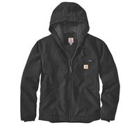 Carhartt WASHED DUCK SHERPA LINED JACKET S schwarz