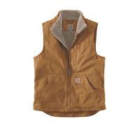 Carhartt Mock Neck Winterweste mit Webpelzfutter XL schwarz