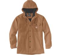 Carhartt Wind & Rain Bonded Shirt Jacket 105022 - Größe S - Farbe oiled walnut heather