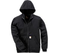 Carhartt Wind Fighter Zip Hoodie, schwarz, Größe XL