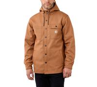 Carhartt Wind & Rain Bonded Shirt Jacket 105022 - Größe S - Farbe oiled walnut heather