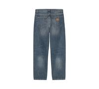 Carhartt WIP Aaron Pant Blue, Dark used wash