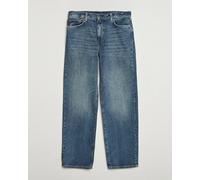 Carhartt WIP Aaron Pant Camano Denim Dark Used Blau W29