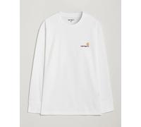 Carhartt WIP American Script Long Sleeve T-Shirt White Weiß M