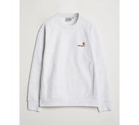 Carhartt WIP American Script Sweatshirt Ash Heather Grau S