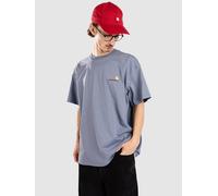 Carhartt WIP American Script T-Shirt shady blue Herren Gr. M
