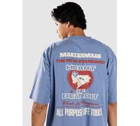 Carhartt - T-Shirt aus biologischer Baumwolle - S/S Arcan T-Shirt Sorrent für Herren - Größe L - Blau Blau L