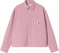Carhartt WIP - Baumwollhemd - Damen / Frau - L/S Toland Shirt Toland Stripe - L/S Toland Shirt Toland Stripe W Pink Fog für Damen aus Rosa S