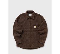 Carhartt WIP Bellamy Shirt Jac men Overshirts brown in Größe:M