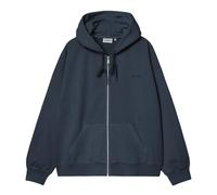Carhartt WIP Benton Sweat Jacket Carbon Garment Dyed - XL