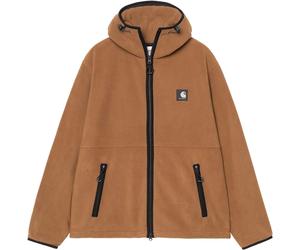 Carhartt WIP - Bequeme Sherpa-Fleecejacke - Herren - Blevin Liner - Blevin Liner Fleece Wip H Brown für Herren - Größe M - Braun Braun M