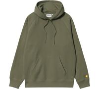 Carhartt WIP - Bequemes Kapuzensweatshirt - Herren - Hooded Chase Sweat - Hooded Chase Sweat Leaf Gold für Herren aus Baumwolle - Größe M Khaki M