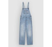 Carhartt WIP Bib Overall Straight Jeans Latzhose blue burst washed Damen Gr. S