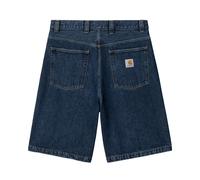 Carhartt WIP Brandon Short Blue, Stone washed