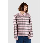 Carhartt WIP Bronson Polo bronson stripe / hortensia Damen Gr. XS