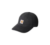 Carhartt WIP Canvas Cap Black, stone washed