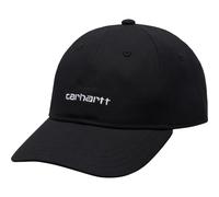 Carhartt WIP Cap Canvas 6-Panel Script Schwarz ONESIZE