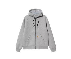 Carhartt WIP - Car-Lux Hooded Jacket - Sweatshirt-Hoodie L grau