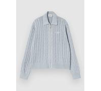Carhartt WIP Carter Strickjacke blue fog garment dyed Damen Gr. M