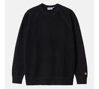 Carhartt WIP Chase Knit Crewneck - Black / Gold - M
