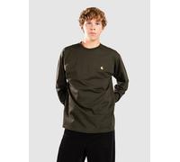 Carhartt WIP Chase Longsleeve olive / gold Herren Gr. M