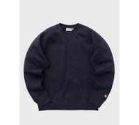 Carhartt WIP - Sweat décontracté - Chase Sweat Dark Navy / Gold für Herren aus Baumwolle - Größe M - Navy blau Navy blau M
