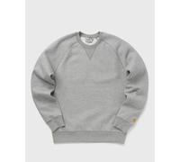 Carhartt - Sweatshirt aus Baumwolle - Chase Sweat Grey Heather / Gold für Herren - Größe L - Grau Grau L