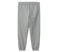 Carhartt WIP - Jogginganzug aus gebürstetem Fleece - Herren - Chase Sweat Pant - Chase Sweat Pant Grey Heather Gold für Herren aus Grau L