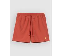 Carhartt WIP Chase Swim Boardshorts oxide red / gold Herren Gr. XS