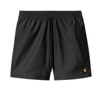 Badehose - Chase Swim Trunks - Black Gold,S,Schwarz