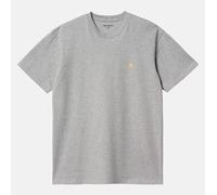 Carhartt WIP S/S Chase T-Shirt men Shortsleeves grey in Größe:S