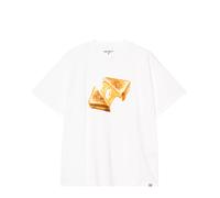 Carhartt WIP T-Shirt Cheese Toast – Kurzarm Weiß Größe XL