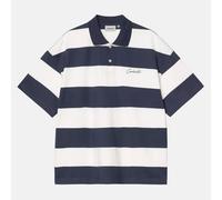 Carhartt WIP Delray Polo T-Shirt - Delray Stripe - XL