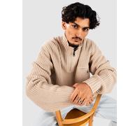 Carhartt WIP Detroit Half Zip Strickpullover fleur de sel Herren Gr. XL