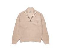 Carhartt WIP Detroit Half Zip Sweater Beige