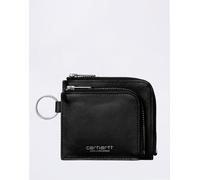 Carhartt WIP Double Vegas Zip Wallet Black/Silver