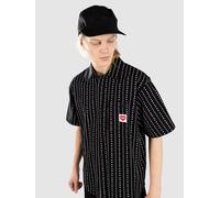 Carhartt WIP Drewe Hemd heart c pinstripe / blk / nat Herren Gr. S