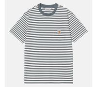 Carhartt WIP Ezra Pocket T-Shirt - Ezra Stripe - XL