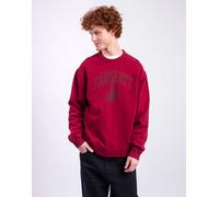 Carhartt WIP Faded Pond Corps Sweatshirt Marsala heavy stone wash S
