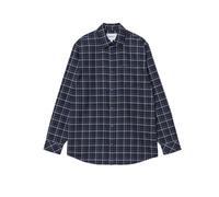 CARHARTT WIP Flanellhemd WIDMARK blau | XXL