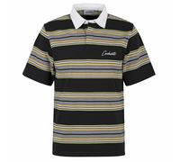 Carhartt WIP Gaines Rugby Stripe Polo Shirt black S