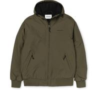 Carhartt WIP - Gefütterte Fleecejacke - Hooded Sail Jacket Cypress Black für Herren - Größe M - Khaki Khaki M