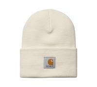 Carhartt Wip - Gerippte Logo Beanie Mütze - - Accessories - Herren - Beige - ONE SIZE