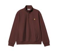 Carhartt Work In Progress Relaxed Fit Sweatshirt aus elastischem Material-Mix in Bordeaux, Größe S