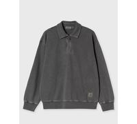 Carhartt Work In Progress Sweatshirt mit Polokragen in Anthrazit, Größe XXL