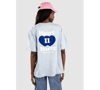 Carhartt WIP Heart II Hartt T-Shirt blue fog Damen Gr. XS