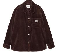 Carhartt WIP - Hemd aus Kordsamt - Damen / Frau - W' L/S Bekka Shirt Corduroy - W' L/S Bekka Shirt Corduroy Palisander Rinsed für Braun M